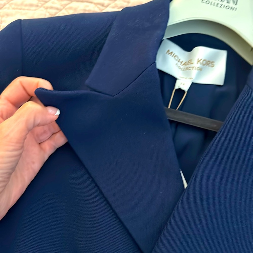 MK COLLECTION 100%WOOL BLAZER